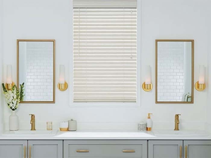 EverWood® Alternative Wood Blinds - Alternative Wood, Silver Lining